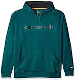 CarharttメンズBig and Tall Force Extremes署名グラフィックフード付きスウェットシャツ US サイズ: 4L カラー: グリーン