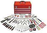 Apollo Precision Tools DT6803 297 Piece Mechanics Tool Kit in Three Drawer Steel Tool Box [並行輸入品]