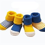 ベビー 靴下 滑り止め付き 女の子 男の子 秋 4足セット 新生児 ファーストシューズ 冷房対策 キッズ 滑り止め　付き ソックス オーガニック コットン 秋 冬 乳児 靴下付き ソフト かわいい 肌