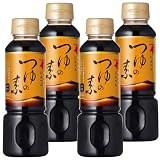 にんべん つゆの素 300ml×4本(3倍濃厚) [かつお節 昆布 めんつゆ] 1699年創業 鰹節・だし専門店のにんべん