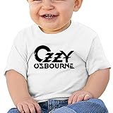 可愛い 子供 メタルの帝王 オジー オズボーン Ｔシャツ カジュアル White Size 12 Months