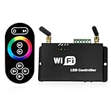 All Purpose WiFi LED Controller with RF Remote Multi-zone RGB/Dual/Single Color LED Dimmer Controlle