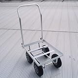 4輪アルミコンテナカー ノーパンクタイヤ仕様