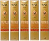 【5個セット】 GONESH(ガーネッシュ) お香 インセンス スティック エクストラリッチ サンダルウッド (白檀の香り) 20本入
