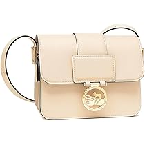 LONGCHAMP新品 ベージュショルダーバッグ LONGCHAMP ショルダーバッグ ベージュ/ゴールド - メルカリ
