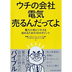 ウチの会社 電気売るんだってよ 電力小売ビジネスを始めるための10のポイント ウチの会社 電気売るんだってよ 電力小売ビジネスを始めるための10のポイント