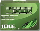 Woods 4306 12/3 Ultra-Flex Rubber SJOW Extension Cord, Supreme Green, 100-Foot [並行輸入品]