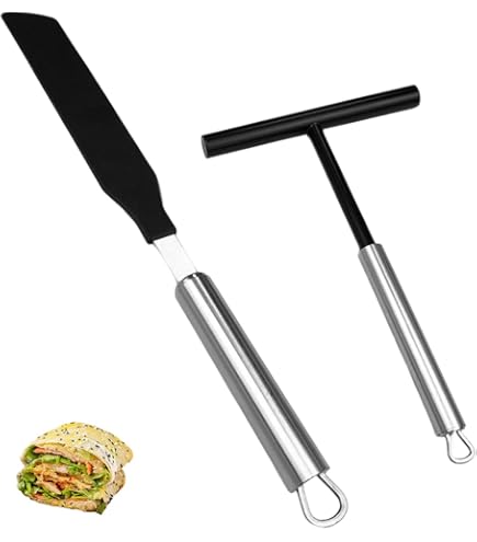 クレープ用トンボ（縞黒檀製） Amazon | 縞黒檀製クレープ用トンボ（クレープ鉄板35cm~40cm