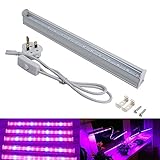 植物ライト6W Ｔ５植物育成用LED1.6 ＦＴストリップライト 水耕栽培ランプ 室内用 プラントライト フレキシブルアーム園芸 室内栽培ライト AC85-265V（1本セット）