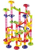 Peradix ビーズコースター おもちゃ 105pcs スロープ 積み 組み合わせ ボリュームアップセット 子供 知育玩具