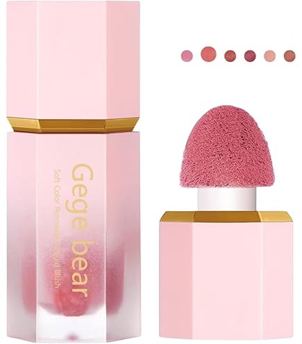 ^. .^　チーク色SINGER Amazon | チーク ロマンティック リキッドチーク 6カラー 06#コーラル