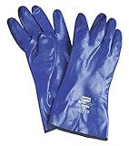 Honeywell NK803IN/10 North Nitri-Knit 12 Insulated Interlock Knit Lined 1 Supported Nitrile Chemical