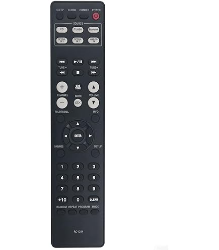 Amazon | RC-1214 交換用リモコン Denon CDレシーバー D-M41 D-M41DAB