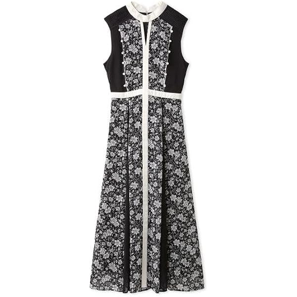 Amazon.co.jp: [リリーブラウン] ボウタイプリントワンピース