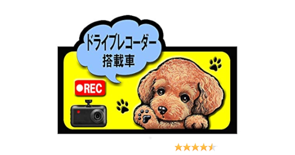 未使用展示品 ドライブレコーダー搭載ステッカー トイプードルとビデオカメラ マグネット の商品ページ 卸 仕入れサイト スーパーデリバリー 即納可能生産完了特価 生活雑貨 レジャー スポーツ用品 Learnistic Com