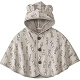 ポンチョ(おしゃまくま)《コンビミニ》 60～80 杢グレー