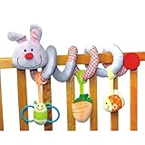 PARKFIELD Baby Spiral Bed & Stroller Toy-Bed Musical Rattles Hanging Bell-Rabbit [並行輸入品]