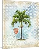 Chad Barrettプレミアムシックラップキャンバス壁アート印刷題名Royal Palm 20" x 24" 2251050_24_20x24_none