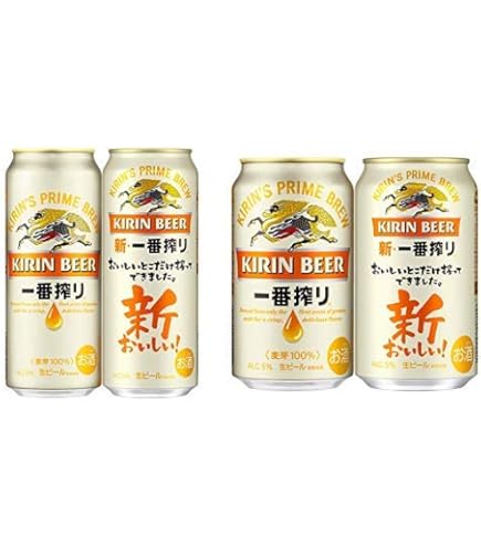 Amazon.co.jp: キリン 一番搾り(生)500ml1ケース(24缶入) : 食品・飲料