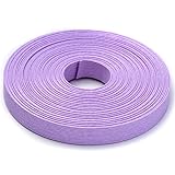 めぐみ手芸エコクラフトテープ クラフトバンド ライラック 10m巻 幅15mm 12芯 12-001