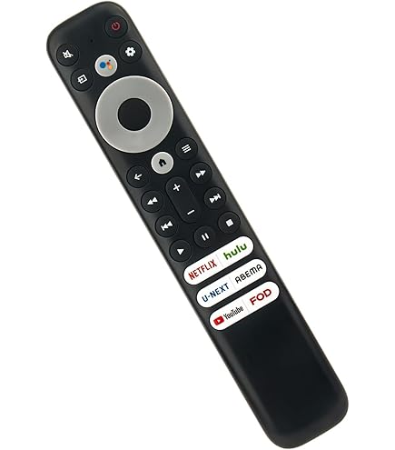 Amazon | テレビリモコン TCL 純正品 RC902VFJB1 チューナーレステレビ