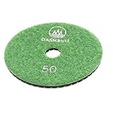 DealMuxストーン大理石の100ミリメートル径のダイヤモンド研磨パッドポリッシャー50グリット