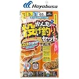 Amazon ハヤブサ Hayabusa かんたん投げ釣りセット 立つ天秤 2本 Ha310 7 7 ハヤブサ Hayabusa 完成仕掛け