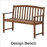 ベンチ 天然木使用オイルステイン仕上げの木製ベンチ アンティーク調