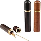 CXINCFBFUSH 爪楊枝 つまようじ 爪楊枝入れ 針収納ケース 携帯用 木製 爪楊枝ケース