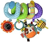 Infantino Spiral Activity Toy, Blue [並行輸入品]
