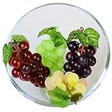 DBMART まるで本物 4房セットのブドウ 食品サンプル 撮影道具 フルーツ 野菜 盛り合わせ フェイク イミテーション オブジェ 置物 オーナメント 飾り