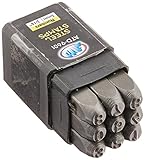 ATD Tools 9601 9 Pc. 0.18 In. Steel Figure Stamp Set