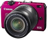 Canon ミラーレス一眼カメラ EOS M2 EF-M18-55 IS STM レンズキット (レッド) EF-M18-55mm F3.5-5.6 IS STM付属 EOSM2RE-1855ISSTMLK