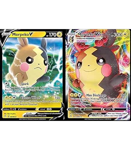 Amazon.co.jp: ポケモン トレーディングカードゲーム モルペコ V-Union