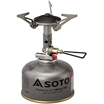 ソト (SOTO)] 日本製 シングルバーナー マイクロレギュレーター搭載 Amazon | ソト(SOTO) 日本製 シングルバーナー マイクロ