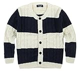 (コ-ランド) Co-landキッズ ニット カーディガン 男の子 長袖 セーター コート 子供服 ボーイズ トップス 配色 上着 ジャケット 90