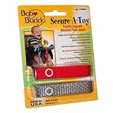 Baby Buddy 2 Count Secure-A-Toy, Red/Silver by Baby Buddy [並行輸入品]