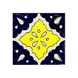 【ノーブランド品】[3月下旬頃～]メキシカンタイル10ｃｍ角6枚セット R8020