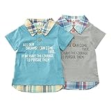 La Chiave 衿付Ｔシャツ(80～130cm)キムラタンの子供服 チャコール 80 (53208x53408-151b)