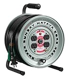 ハタヤ スーパーサンデーリール 単相100Vアース付 50m GV501K