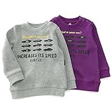 【アウトレット】 Bobson トレーナー(80～130cm) キムラタンの子供服 パープル 90 ( 77174x77674-144 )