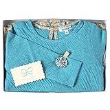 ソレイアード SOULEIADO チュニックスカート+ヘアクリップ ギフトセット ブルー80cm 6329