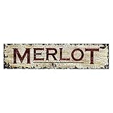 Merlot壁アート – 30 W x 7h in。 PP-1012