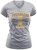 NCAAテネシーボランティアレディースフィットカレッジロゴVネックTee S ホワイト