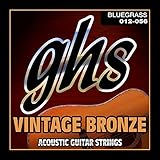 ghs (ガス) Vintage Bronze 85/15 Acoustic Guitar Strings VN-B Bluegrass 12-56 アコースティックギター弦 【１２セット】
