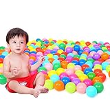 Chunlin 50個7 cm 2.76 " Baby Kid Child Swim Pit Toyラウンドソフトプラスチック海洋ボールランダム色