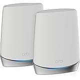 [メーカー生産終了品] NETGEAR Orbi WiFi6 Mini メッシュWiFi AX4200 2台セット 無線LANルーター 11ax トライバンド RBK752 無償3年保証 【Nintendo Switch/PS5/iPhone/and
