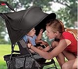 ベビーカー 用 サンシェード 大型 UV カット 紫外線 日焼け 防止 防水 赤ちゃん コンパクト 日よけ カバー BEATON JAPAN