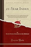 21-Year Index, Vol. 1: Combined Cumulative Index 1951-1971 to Published Hearings, Studies, and Reports of the Subcommittee to Investigate the Administration of the Internal Security ACT and Other Internal Security Laws of the Committee on the Judiciary Un