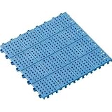 テラモト:テラモト タッチマットツー 300×300mm 青 MR-064-176-3 型式:MR-064-176-3